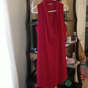 Naked Zebra Dark Pink Dress